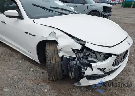 2021 Maserati Ghibli S Granlusso из США, поврежденный, VIN ZAM57YSL3M1362066